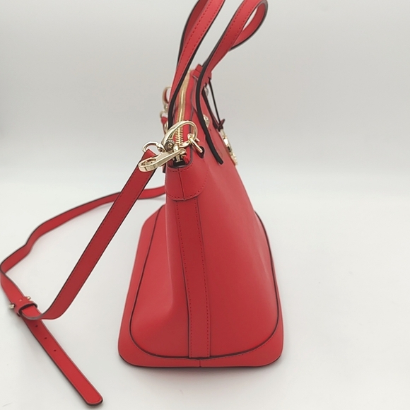 Henri Bendel Red Crossbody Satchel - Picture 4 of 15